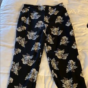 Floral pants